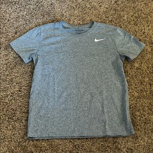 Nike Women’s  Blue Heather Dri-FIT Crew Tee